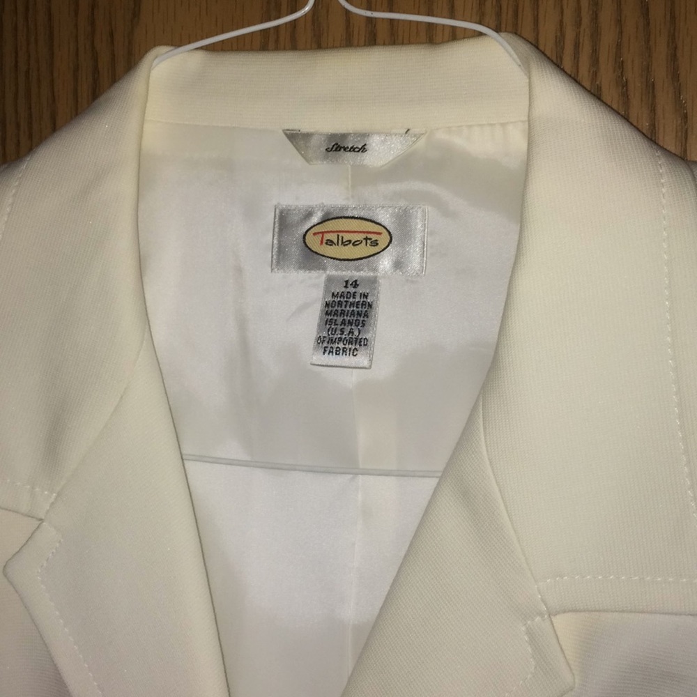 Talbots Fully-Lined Three Button Jacket - image 2